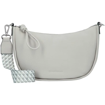 Afbeelding van TOM TAILOR schoudertas Tatiana Banana Bag Grey Lichtgrijs