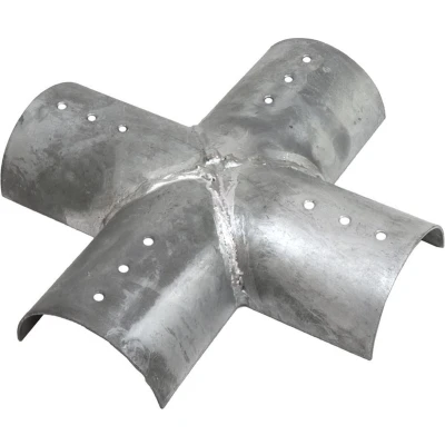 Afbeelding van Intergard Verbinder rondhout palisadebeslag 4 weg ø10cm