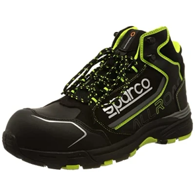 Afbeelding van Sparco ALLROAD H werkschoenen S3 SRC zwart geel fluo
