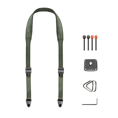 Afbeelding van PGYTECH Camera Schouderriem Sling Riemen voor Fotografen Verstelbare Quick Release Gespen DSLR SLR Nekriem (Varengroen)