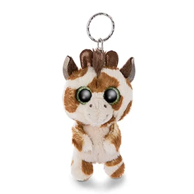 Afbeelding van Nici sleutelhanger Giraffe Halla 9 cm polyester beige/bruin