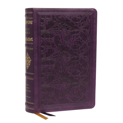 Afbeelding van KJV, Personal Size Reference Bible, Sovereign Collection, Leathersoft, Purple, Red Letter, Comfort Print: Holy King James Version