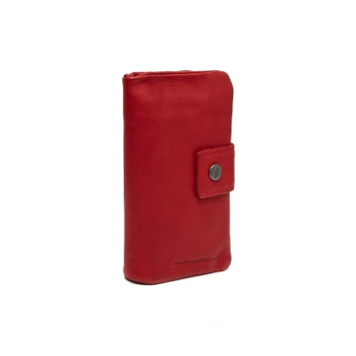 Afbeelding van The Chesterfield Brand Leren Portemonnee Rood Fresno
