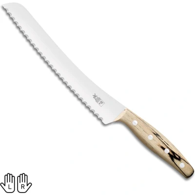 Afbeelding van Robert Herder KB2 Broodmes RVS Gekarteld Lemmet 22.5 cm Heft IJsbeukenhout