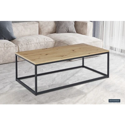 Afbeelding van Rousseau Salontafel Bruin 120x60x40 cm