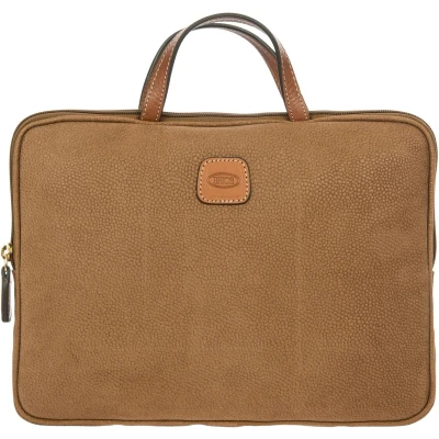 Afbeelding van Bric&#039;s LIFE 30 CM Aktetas, Maat: One Size, Camel
