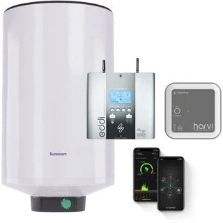 Afbeelding van Inventum Sunsmart elektrische zonnestroomboiler 150 liter incl.