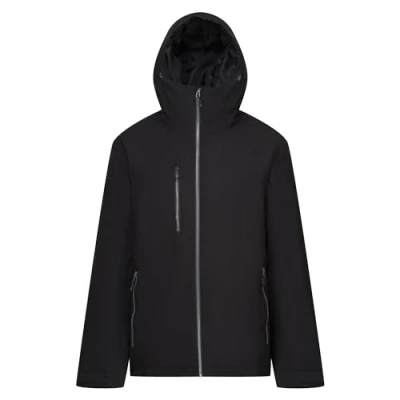 Afbeelding van Regatta Navigate Waterproof Insulated Jacket RG253 BLACK/SEAL GREY L