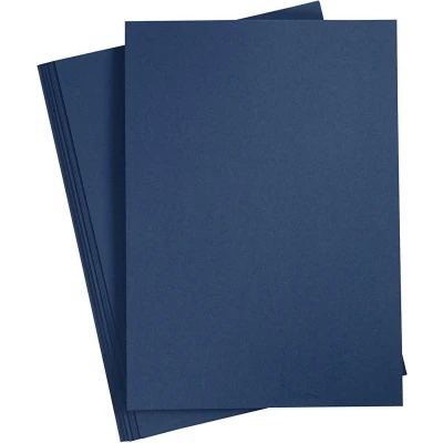 Afbeelding van Creotime karton 21 x 29,7 cm 10 stuks 220 g blauw