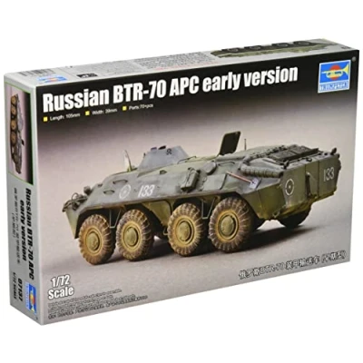 Afbeelding van Trumpeter 007137 1/72 BTR70 APC, vroege versie