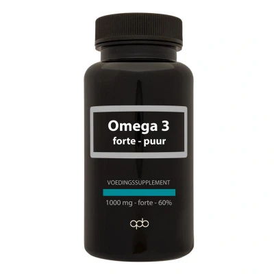 Afbeelding van Apb Holland Omega 3 1000mg Forte 60% 100sft