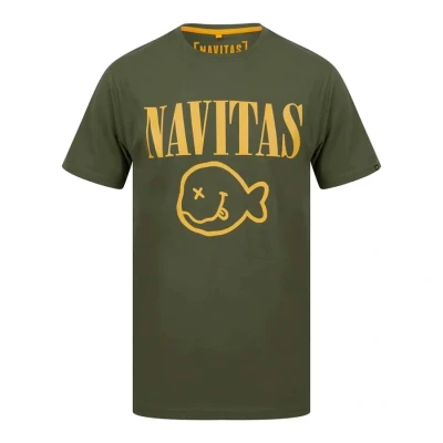 Afbeelding van Navitas Kurt Tee Green T shirt L Vis