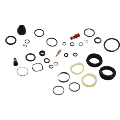 Afbeelding van Vorkdeel rockshox service kit sid reba zwarte seals ZWART