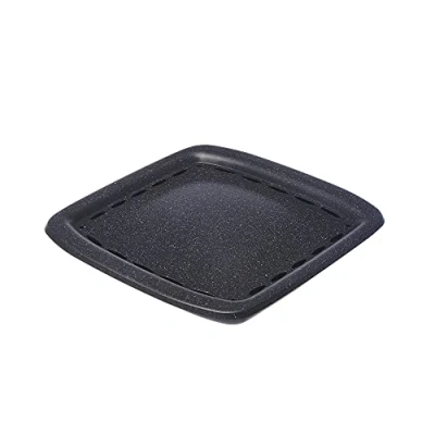 Afbeelding van Moneta 0018656718 Etnea Artech Ultra No Rookgrillplaat met watertank 26 x cm, ideaal voor geschenken, aluminium, zwart