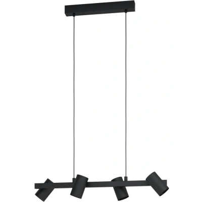Afbeelding van EGLOÂ GatuelaÂ 1Â HanglampÂ Â E14Â 76Â cmÂ Zwart