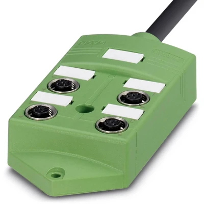 Afbeelding van Phoenix Contact SACB 4/ 8 10,0PUR SCO 1516991 Passieve sensor/actorbox M12 verdeler met metalen schroefdraad 1 stuk(s)