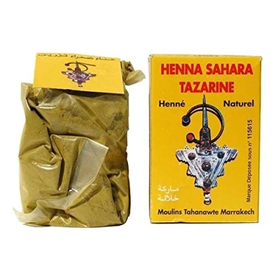 Afbeelding van Mills Tahanawte Marrakesh Henna Sahara Tazarine Voor Haar en Huid 100% Natuurlijk