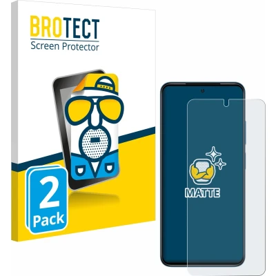 Afbeelding van BROTECT (2 Stuks) Antireflecterende Beschermfolie voor Xiaomi Redmi Note 11 Anti Glare Screen Protector, Mat, Ontspiegelend