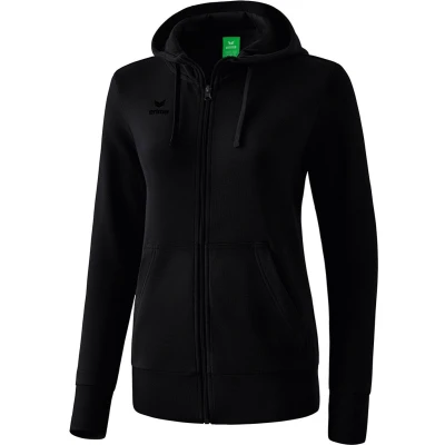 Afbeelding van Sweatjack met capuchon dames zwart / 34