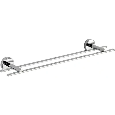 Afbeelding van Wenko Handdoekhouder Capri Duo Vacuum loc 58 Cm Zink Chroom