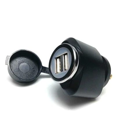 Afbeelding van Cliff Top 2.1Amp BMW Motorfiets DIN (Hella) Socket naar USB Adapter (Mini)