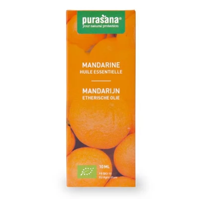 Afbeelding van Purasana Mandarijn Olie Bio, 10 ml