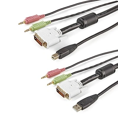 Afbeelding van Startech Kvm Schakelaar Zyp2E 1,8 M