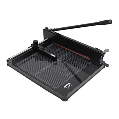 Afbeelding van Snyderline® PROFI Stapelsnijmachine A3 groot formaat tot 400 vel, CE, papiersnijmachine + hefboomsnijder