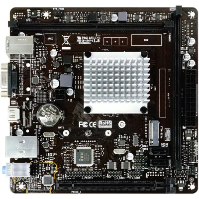 Afbeelding van Biostar J4125NHU moederbord mini ITX