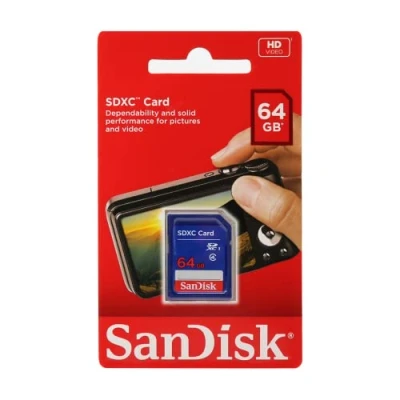 Afbeelding van Sandisk Sdisk Sd 64Gb