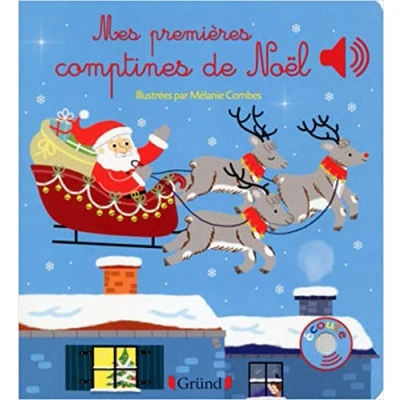 Afbeelding van Mes premières comptines de Noël Livre sonore avec 6 puces Dès 1 an