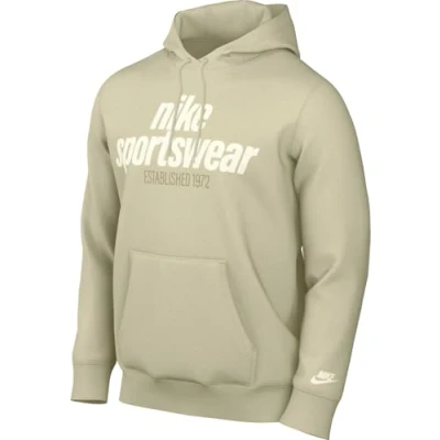 Afbeelding van Nike Sportswear Hoodie, Heren, Maat: Small, Beige
