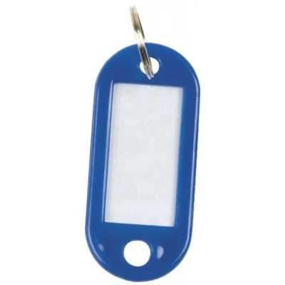 Afbeelding van Q CONNECT sleutelhanger, pak van 10 stuks, donkerblauw sleutelhanger