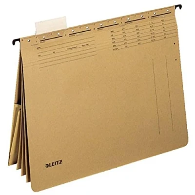 Afbeelding van Leitz 1983 ALPHA opknoping niet/1983 00 A4 natuurbruin 250g / m², bruin, 1er Pack