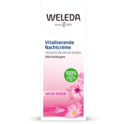 Afbeelding van Weleda Wilde Rozen Vitaliserende Nachtcrème 30ml