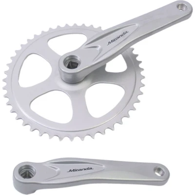Afbeelding van Miranda Crankstel 46T, cranklengte 170mm alu zonder disk spieloos