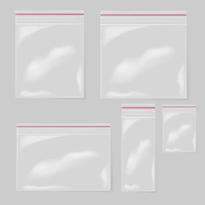 Afbeelding van Veelzijdige ziplock zakjes, klein, 100 stuks, 8 x 12 cm, LDPE foliezakken, hersluitbare mini rits voor sieraden en huishoudelijk gebruik, hygiënische vrieszakken