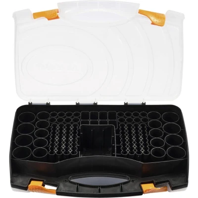 Afbeelding van VOLTCRAFT GD BSB01 Batterijbox Aantal cellen: 180 AAA (potlood), AA (penlite), C (baby), D (mono), 9V (blok), Knoopcel