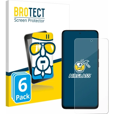 Afbeelding van BROTECT Screenprotector voor Xiaomi Redmi Note 14 4G Folie Beschermfolie Beschermglas transparant (6 Stuks)