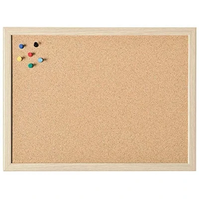 Afbeelding van Kurkbord magnetoplan met houten frame, 800 x 600mm