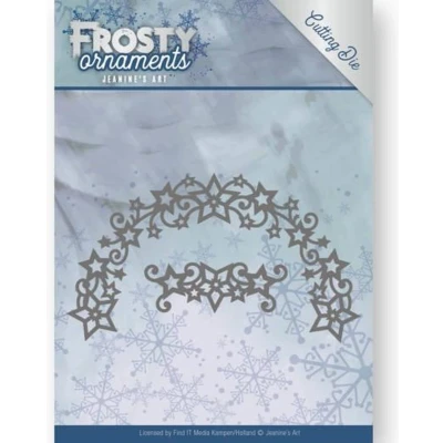 Afbeelding van Dies Jeanine`s Art Frosty Ornaments Wreath