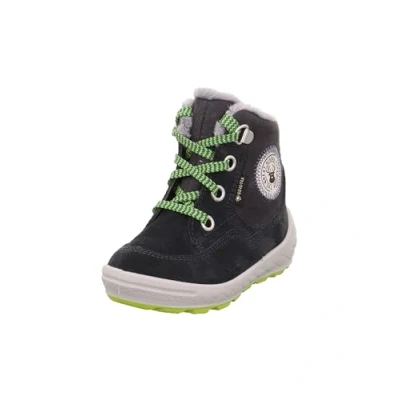 Afbeelding van Superfit Baby Jungen GROOVY warm gefütterte Gore Tex Stiefel, GRAU/HELLGRÜN 2000