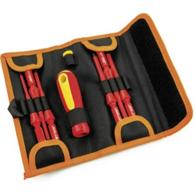Afbeelding van HT Instruments Aladino 1010690 Gereedschapsset Elektricien, Handwerker, Doe het zelver, VDE Incl. tas