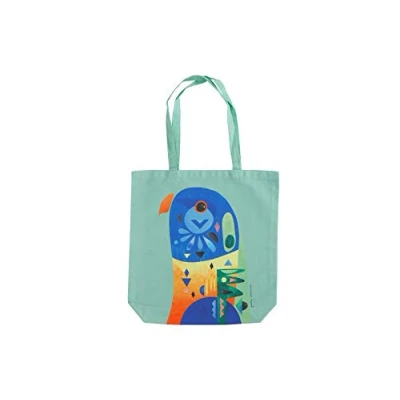 Afbeelding van Maxwell &amp; Williams Pete Cromer Grote Tote Bag met Lori, 100% Katoenen Draagtas, 42 x 41 Centimeter