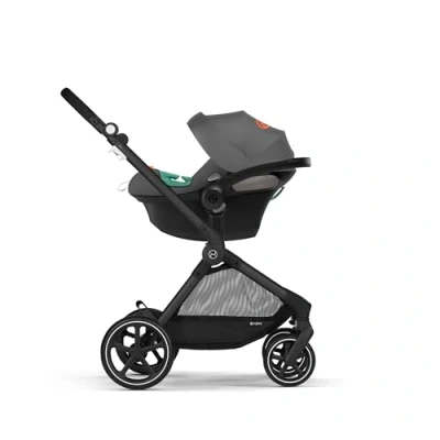 Afbeelding van Cybex Kinderwagen Eos Basic BLK Lava Grey Incl. Aton B2 i Size &amp; Adapter