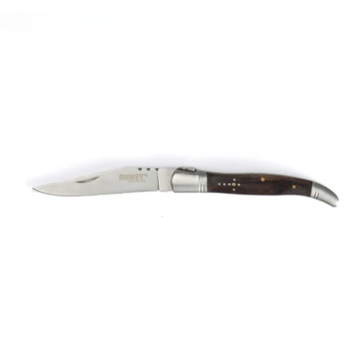 Afbeelding van Homey&#039;s Zakmes Fieldpal K2 RVS/Hardhout