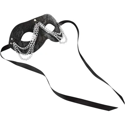 Afbeelding van Sportsheets Sincerely Chained Kanten Oogmasker Zwart