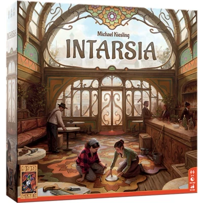 Afbeelding van 999 Games Intarsia Bordspel Met 2 verschillende spelvarianten Winnaar Speelgoed van het Jaar Gezelschapsspel Kerstcadeau
