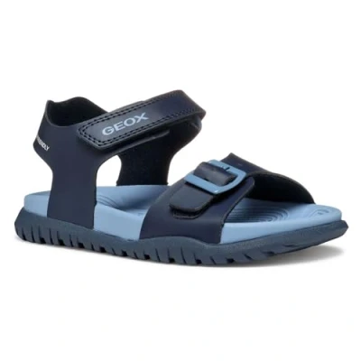 Afbeelding van Geox Fusbetto Unisex Sandalen voor kinderen, Maat: 31, Navy/sky Kunststof