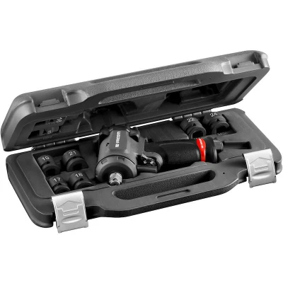 Afbeelding van Facom Slagmoersleutel NS.1600FPB inclusief doppenset zeskant stubby impact 9 delig NSS.J8PB